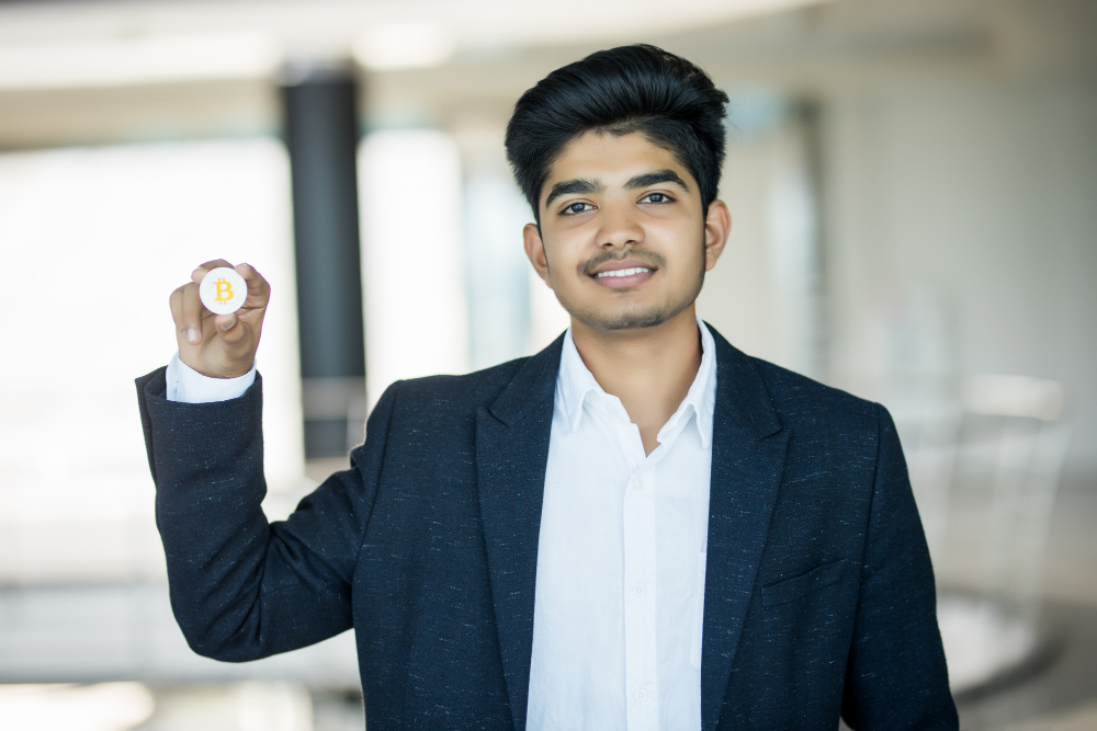 Freelancer discussing project details with client in meeting